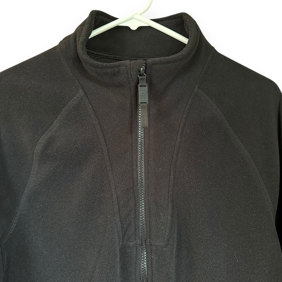 Fabletics Fleece Full Zip Jacket Sweatshirt with Pockets Black M - Picture 3 of 8
